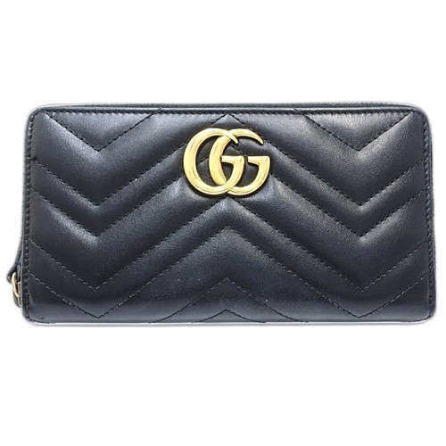 Portefeuille rond zippé gucci - portefeuille,