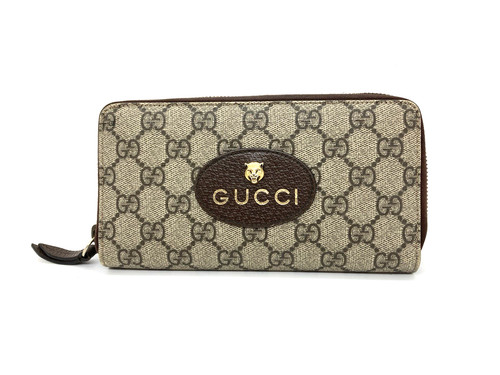 Portefeuille zippé gucci - gucci, gg