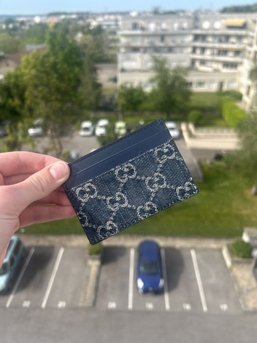 Porte cartes gucci canva - porte-cartes, gg